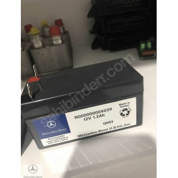 MERCEDES YEDEKLEME AKÜ N000000004039 - 000000004039 12V1.2Ah